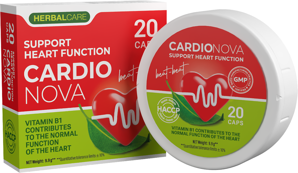 Cardio Nova integratore naturale per cuore sano con estratto di biancospino e magnesio